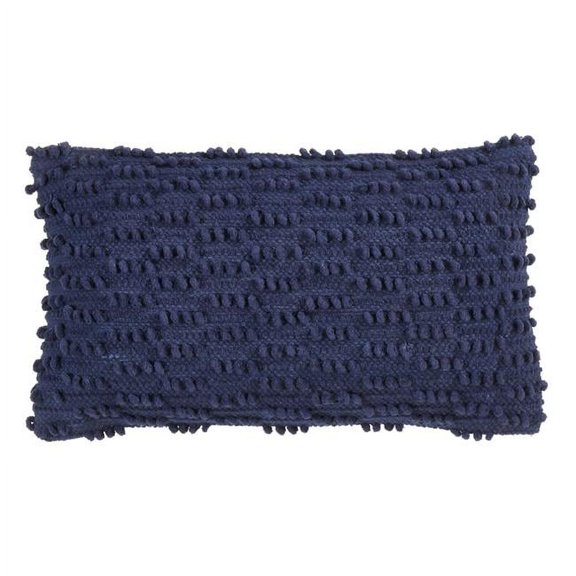 Saro Lifestyle Nubby Design Down Filled Throw Pillow