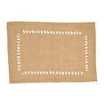 thumbnail image 1 of Saro Lifestyle Organic Charm Jute Hemstitch Placemat (Set of 4), 1 of 1