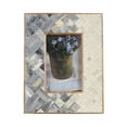 thumbnail image 1 of Saro Lifestyle PF255.GY46 4 x 6 in. Bone Fragment Picture Frame, Grey, 1 of 1