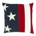 thumbnail image 1 of Saro Lifestyle Patriotic Pride Throw Pillow Cover, 1 of 5