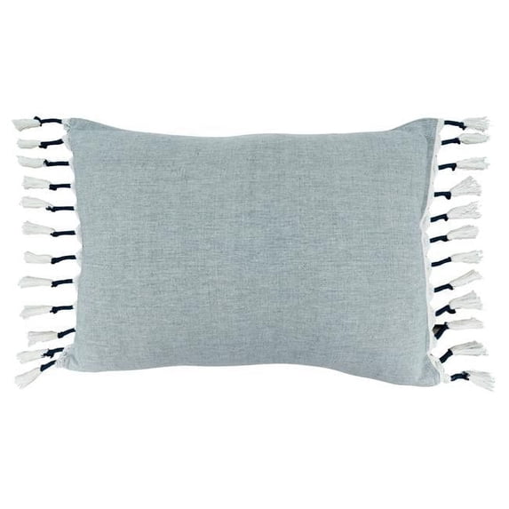 Saro Lifestyle Poly Filled Tassel Design Throw Pillow