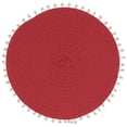 thumbnail image 1 of Saro Lifestyle Pom Pom Design Placemat (Set of 4), 1 of 5