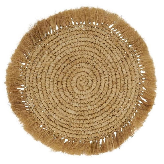 Saro Lifestyle Raffia Placemat (Set of 4)