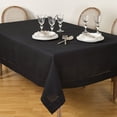 thumbnail image 1 of Saro Lifestyle Rochester Collection Hemstitched Tablecloth 70" x 140" Oblong Tablecloths, 1 of 5