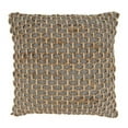 thumbnail image 1 of Saro Lifestyle Rope Design Down Filled Throw Pillow, 1 of 1