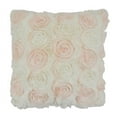 thumbnail image 1 of Saro Lifestyle Rose Wedding Cake Poly Filled Throw Pillow, 1 of 1
