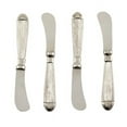 thumbnail image 1 of Saro Lifestyle SP156.S Ribbed Design Stainless Steel Cocktail Knife - Set of 4, 1 of 3