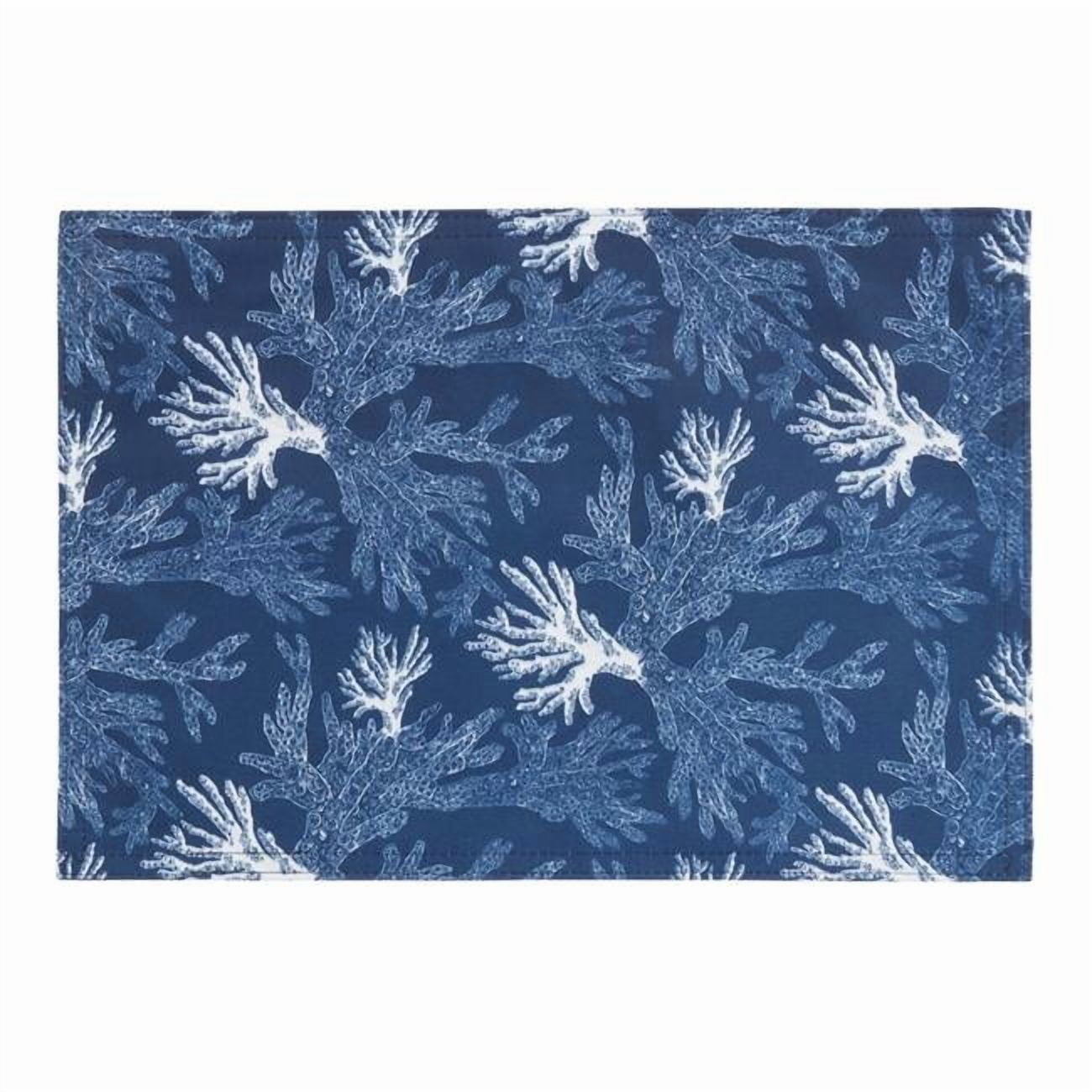 Saro Lifestyle Placemats With Sea Coral Design - Thumbnail 3