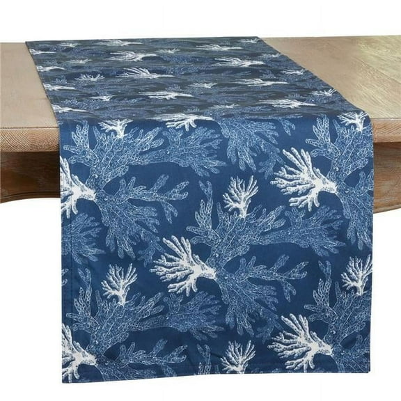 Saro Lifestyle Sea Coral Table Runner