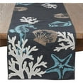 thumbnail image 1 of Saro Lifestyle Sea Design Table Runner, 1 of 4