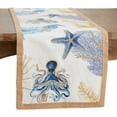 thumbnail image 1 of Saro Lifestyle Sea Life Table Runner, 1 of 3