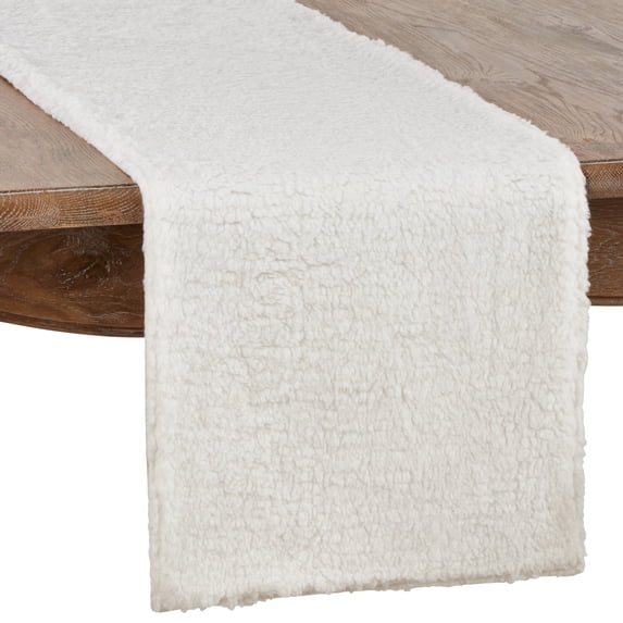 Saro Lifestyle Sherpa Design Table Runner