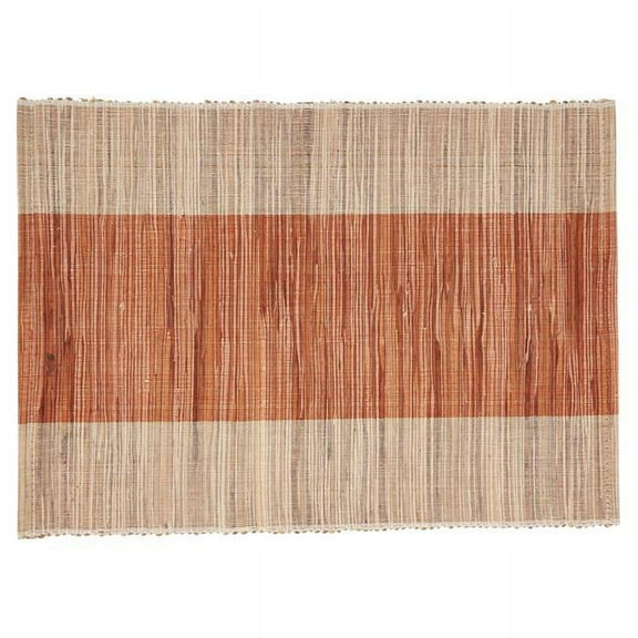 Saro Lifestyle Shimmering Banded Placemat (Set of 4)