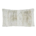 thumbnail image 1 of Saro Lifestyle Soft and Snuggly Faux Fur Poly Filled Throw Pillow, 1 of 1
