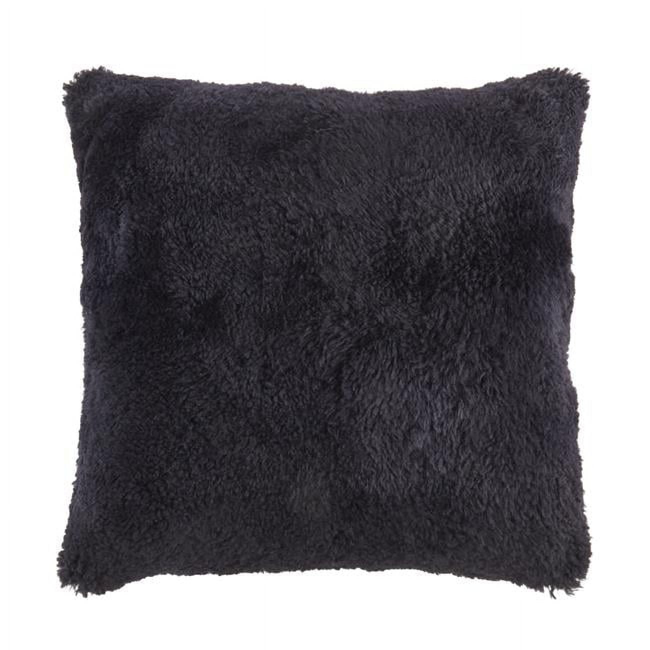 Saro Shearling Collection Sheepskin Pillow Cover