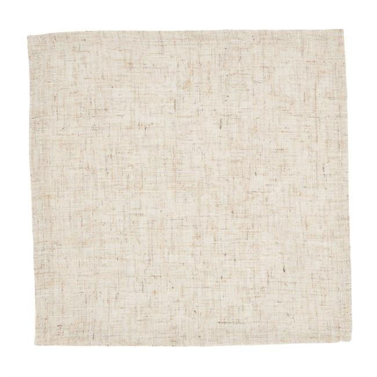Natural Linen Blend 10" Cocktail Napkins Set of 12
