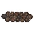thumbnail image 1 of Saro Lifestyle Sparkling Spiderweb Table Runner with Beaded Accents, 1 of 1