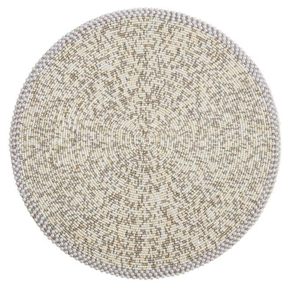 Saro Lifestyle Sparkly Beaded Placemat (Set of 4)