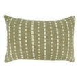 thumbnail image 1 of Saro Lifestyle Stitched Stripe Throw Pillow Cover, 1 of 1