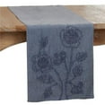 thumbnail image 1 of Saro Lifestyle Stone Washed Floral Table Runner, 1 of 3
