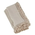 thumbnail image 1 of Saro Lifestyle Stonewashed Fringed Design Linen Napkin (Set of 4), 1 of 5