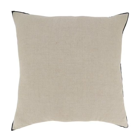Saro Lifestyle Stonewashed Stitched Edge Throw Pillow Cover