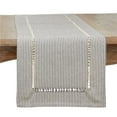 thumbnail image 1 of Saro Lifestyle Stripe Hemstitch Table Runner, 1 of 1