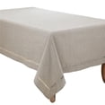 thumbnail image 1 of Saro Lifestyle Stripe Hemstitch Tablecloth, 1 of 1