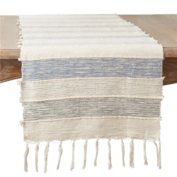 Saro Lifestyle Stripe Table Runner