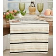 thumbnail image 1 of Saro Lifestyle Striped Cotton Table Runner, 1 of 3