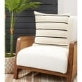 thumbnail image 1 of Saro Lifestyle Striped Design Throw Pillow Cover, 1 of 1