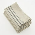 thumbnail image 1 of Saro Lifestyle Striped Linen Napkin (Set of 4), 1 of 4