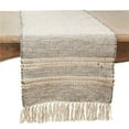 thumbnail image 1 of Saro Lifestyle Striped Tassel Table Runner, 1 of 1