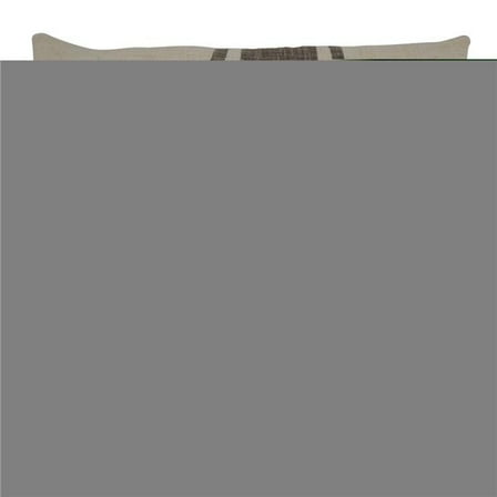 Saro Lifestyle Striped Tassel Throw Pillow Cover