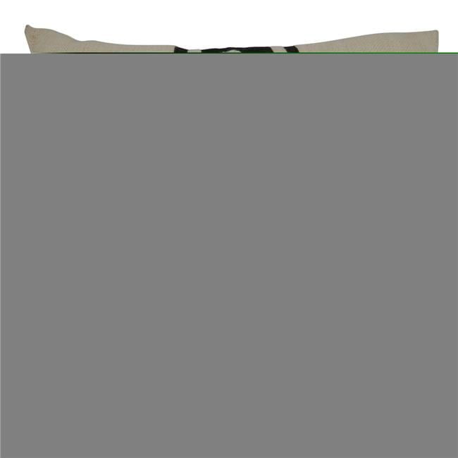 Black and White Cotton Striped Tassel Pillow Cover