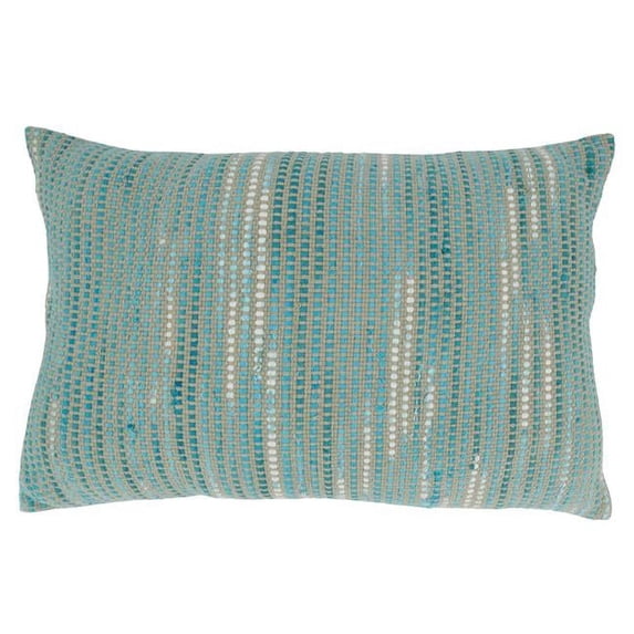 Saro Lifestyle Striped Woven Throw Pillow Cover