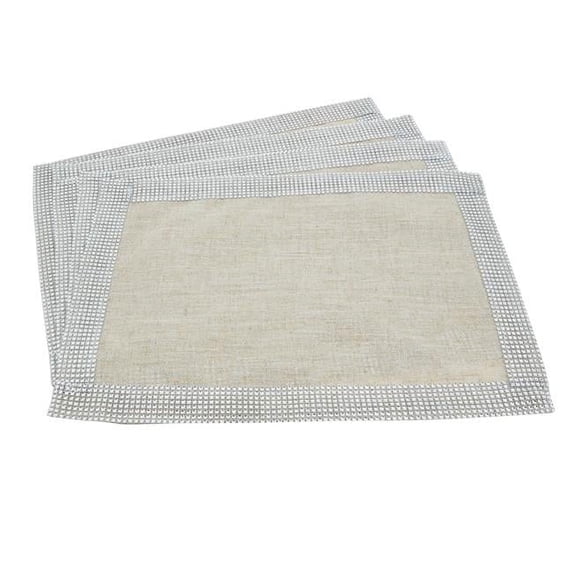 Saro Lifestyle Studded Design Placemat (Set of 4)