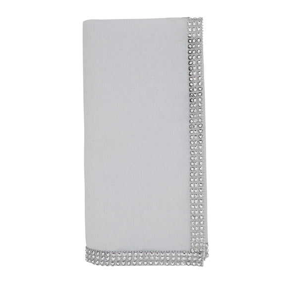 Saro Lifestyle Studded Design Table Napkin (Set of 4)