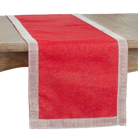 Saro Lifestyle Studded Design Table Runner