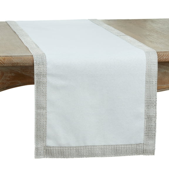 Saro Lifestyle Studded Design Table Runner