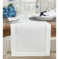 thumbnail image 1 of Saro Lifestyle Table Runner With Hemstitched Border, 1 of 3