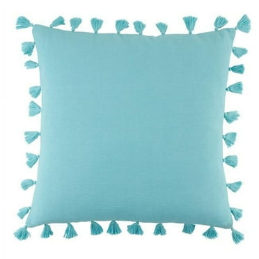 Saro Lifestyle Tassel Poly Filled Throw Pillow