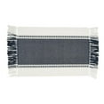 thumbnail image 1 of Saro Lifestyle Tassel Trimmed Stripe Placemat (Set of 4), 1 of 1
