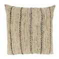 thumbnail image 1 of Saro Lifestyle Thin Stripe Design Poly-Filled Throw Pillow, 1 of 1