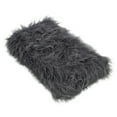 thumbnail image 1 of Saro Lifestyle Throw Blanket With Faux Mongolian Fur Design, 1 of 5