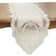 thumbnail image 1 of Saro Lifestyle Timeless Beauty Embroidered Lace Table Runner, 1 of 1