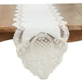 thumbnail image 1 of Saro Lifestyle Timeless Beauty Embroidered Lace Table Runner, 1 of 1