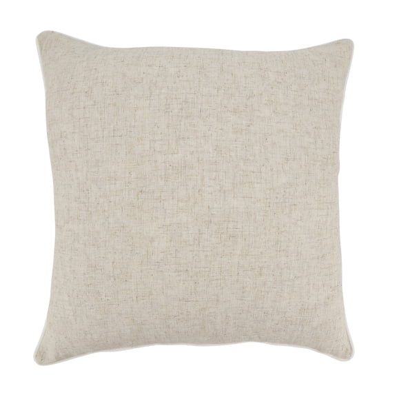 Saro Lifestyle Toscana Daydream Throw Pillow Cover with Piping