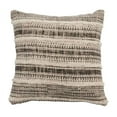 thumbnail image 1 of Saro Lifestyle Tufted Block Print Throw Pillow Cover, 1 of 1
