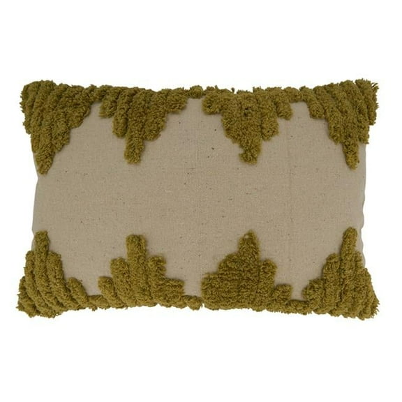 Saro Lifestyle Tufted Down Filled Throw Pillow